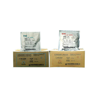 Produits chimiques pour le développement de films à rayons X pour la température de la machine 34,5 ± 0,5 °C Contenu net 2*5,0 L